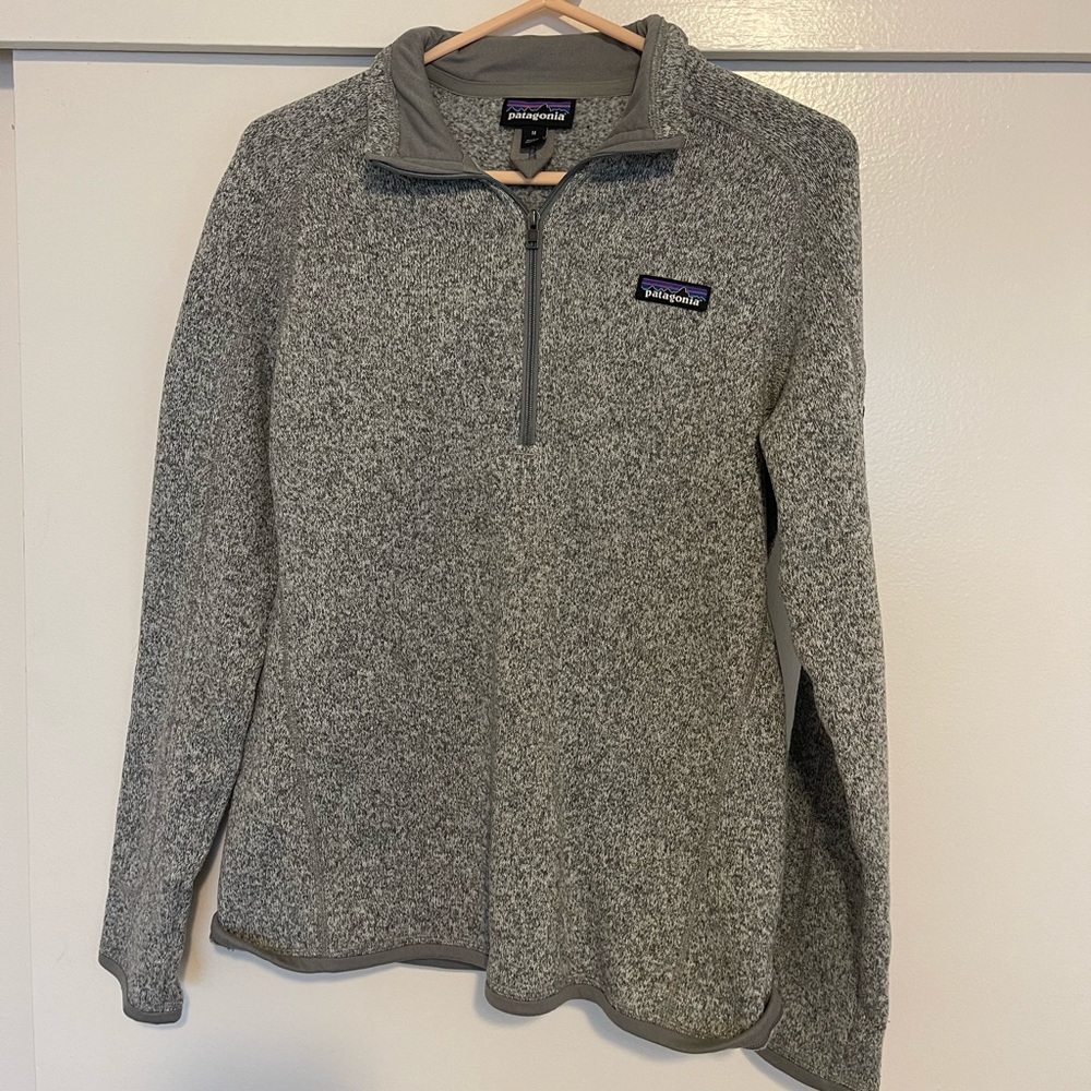 Grey Patagonia pull over